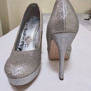 Lucky Brand Platform Round Toe Heel SZ 11 Worn Once